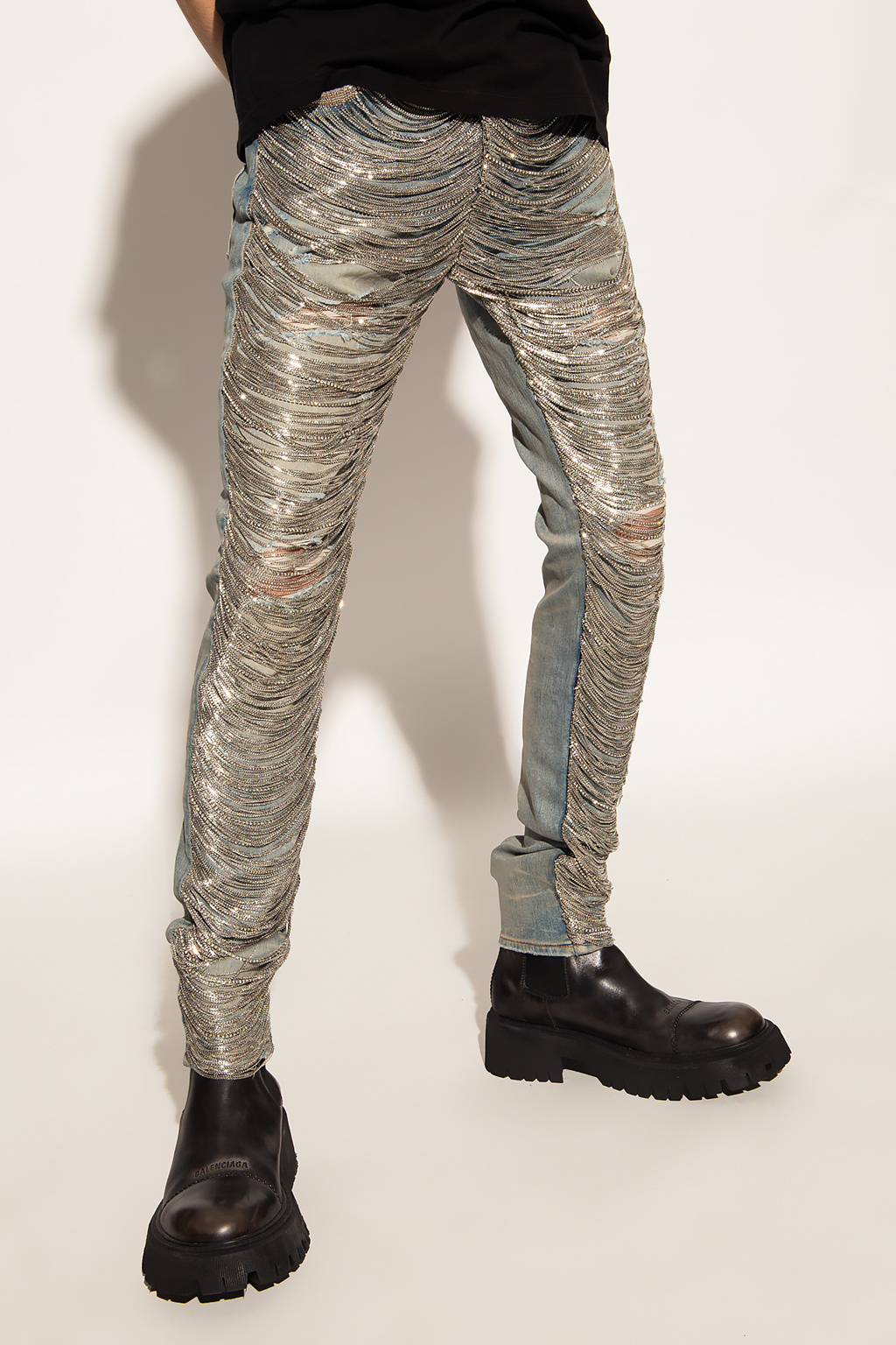 Amiri best sale snakeskin jeans